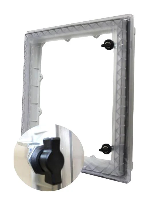 FIBOX AR IPW 108 W T INSPECTION WINDOW, 10" X 8", IP66, PC