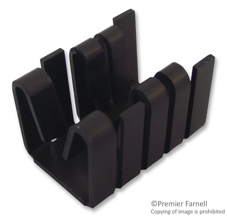 FISCHER ELEKTRONIK FK 237 SA 220 O Heat Sink, Square, PCB, Clip On, TO-220, 21 °C/W, 12.7 mm, 14.5 mm, 19 mm