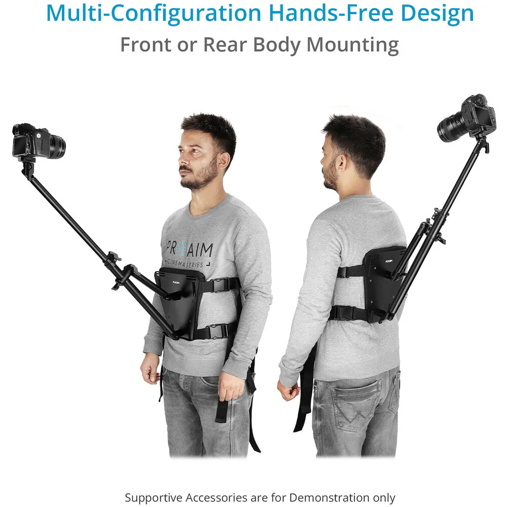 Flycam DSLR Camvest Hands-Free Front & Rear Body Camera Mount Harness - Image 2