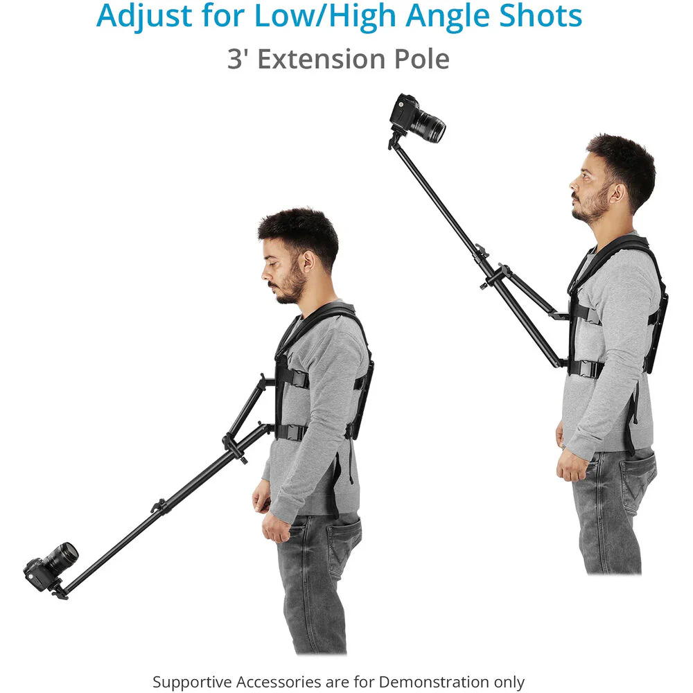 Flycam DSLR Camvest Hands-Free Front & Rear Body Camera Mount Harness - Image 3