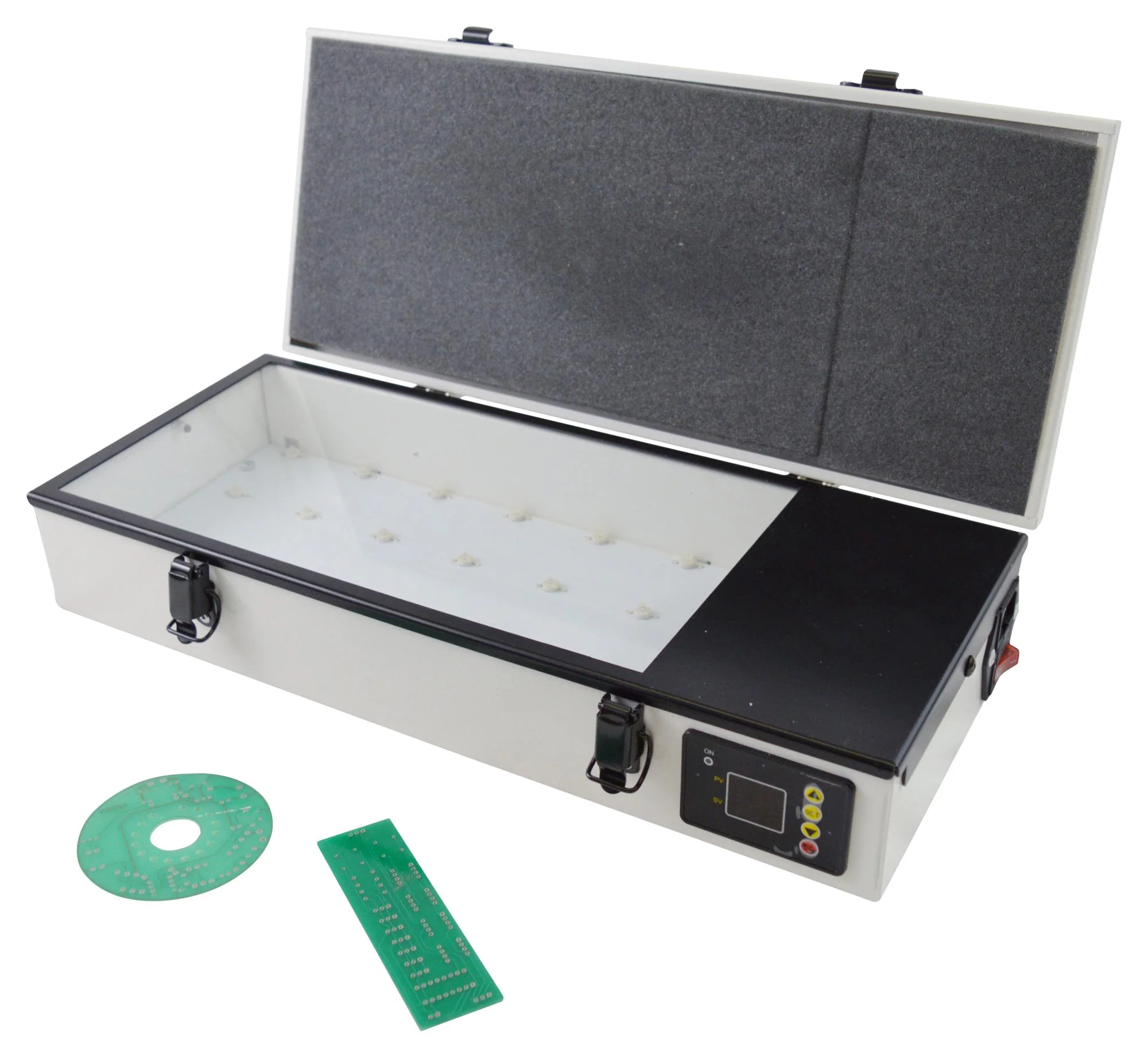 FORTEX LV202LED UV Exposure Unit, 220 to 240V Supply, 10W, 50Hz, 305 x 155mm Working Area, UK Plug - Image 4