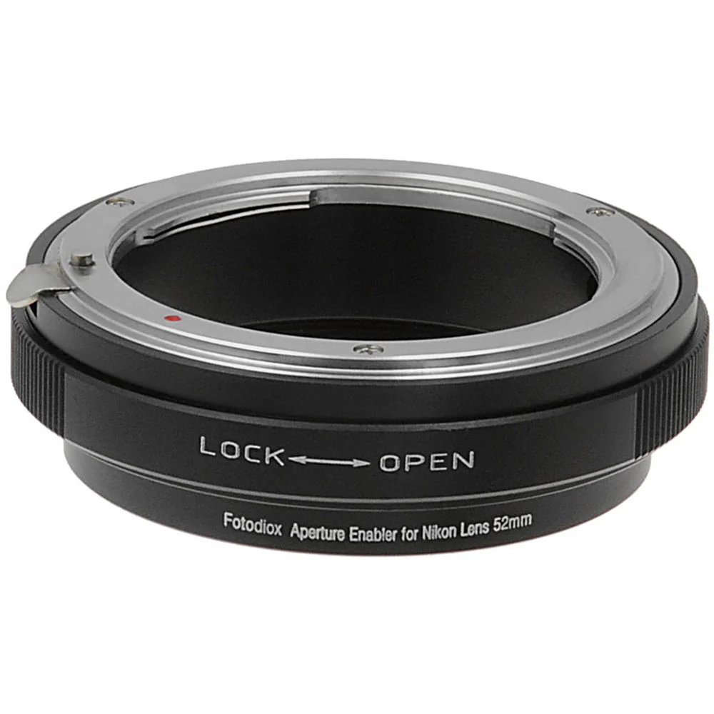 FotodioX 52mm Reverse Mount Macro Filter with Aperture Control for Nikon G/DX-Mount Cameras - Image 3