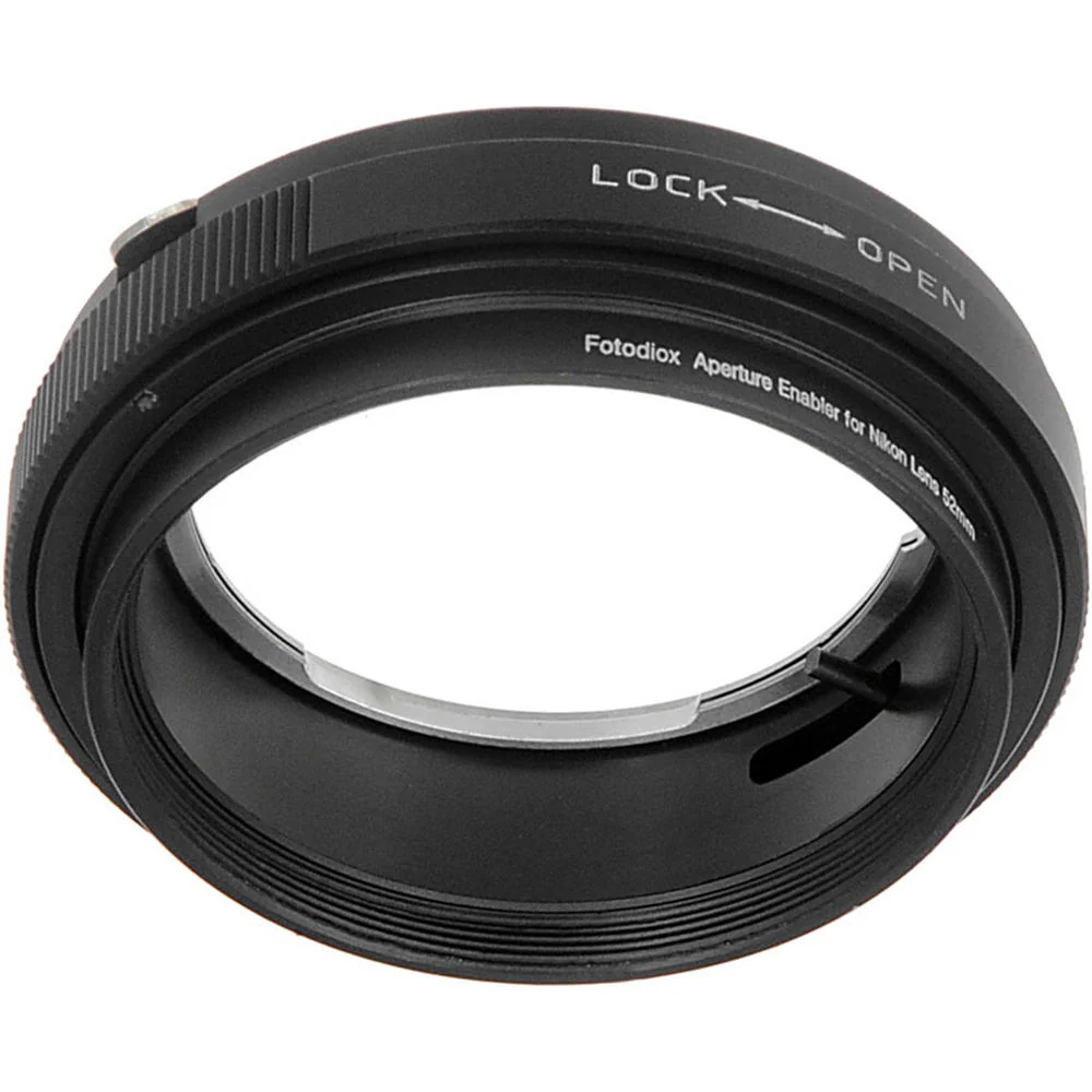 FotodioX 52mm Reverse Mount Macro Filter with Aperture Control for Nikon G/DX-Mount Cameras - Image 4