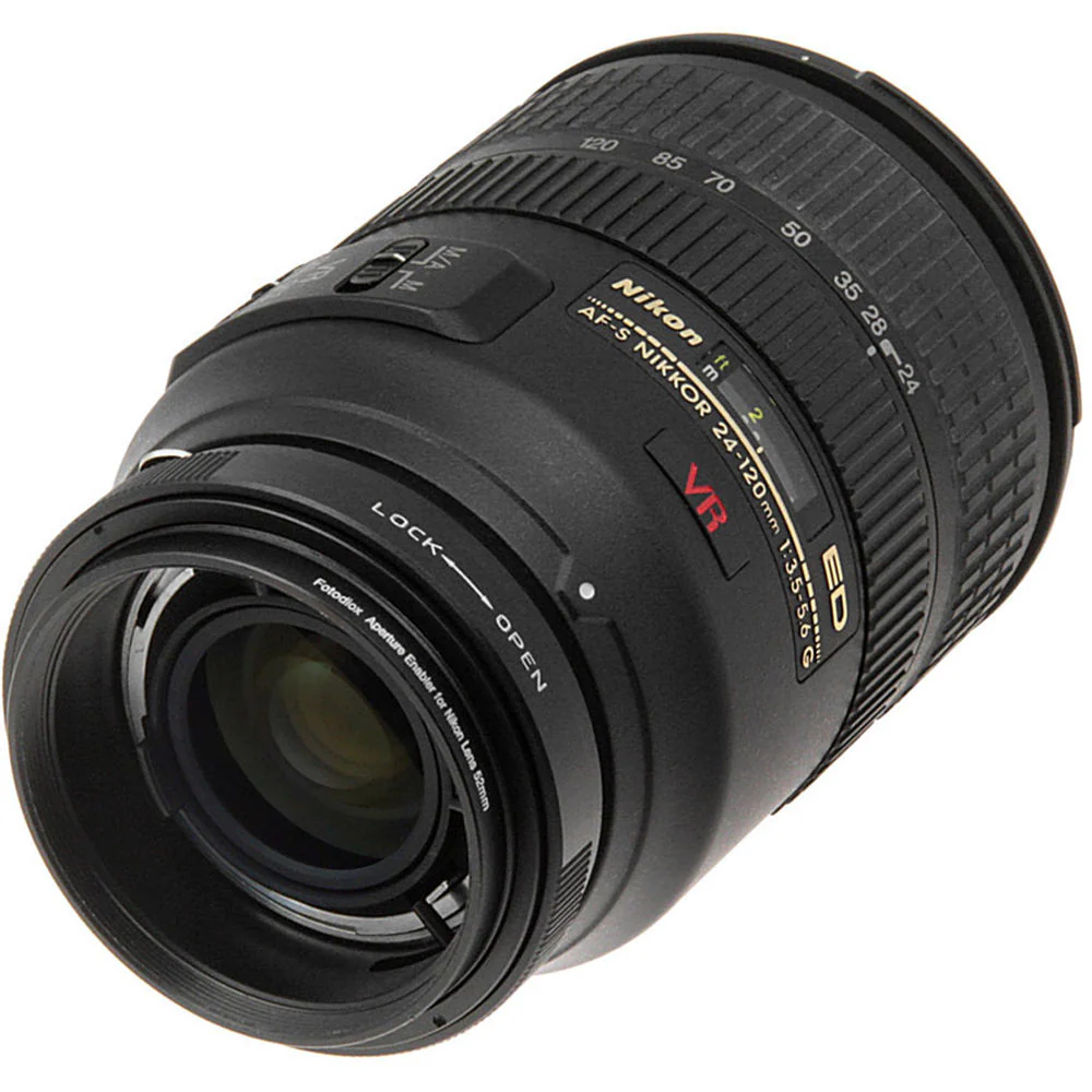 FotodioX 52mm Reverse Mount Macro Filter with Aperture Control for Nikon G/DX-Mount Cameras - Image 5
