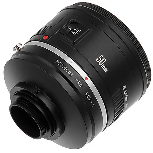FotodioX Canon EF Pro Lens Adapter for C-Mount Cameras - Image 2