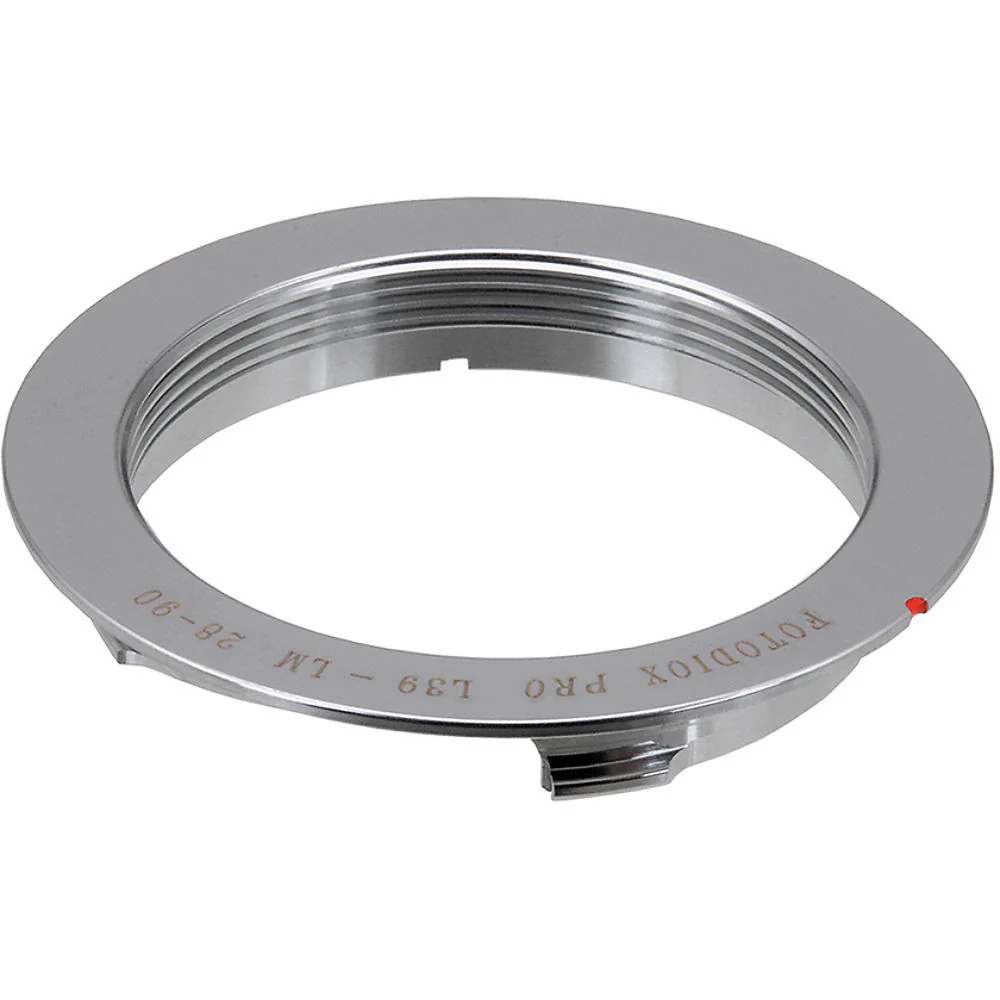 FotodioX M39 Lens to Leica M Camera Adapter (28mm/90mm Frame Lines) - Image 2