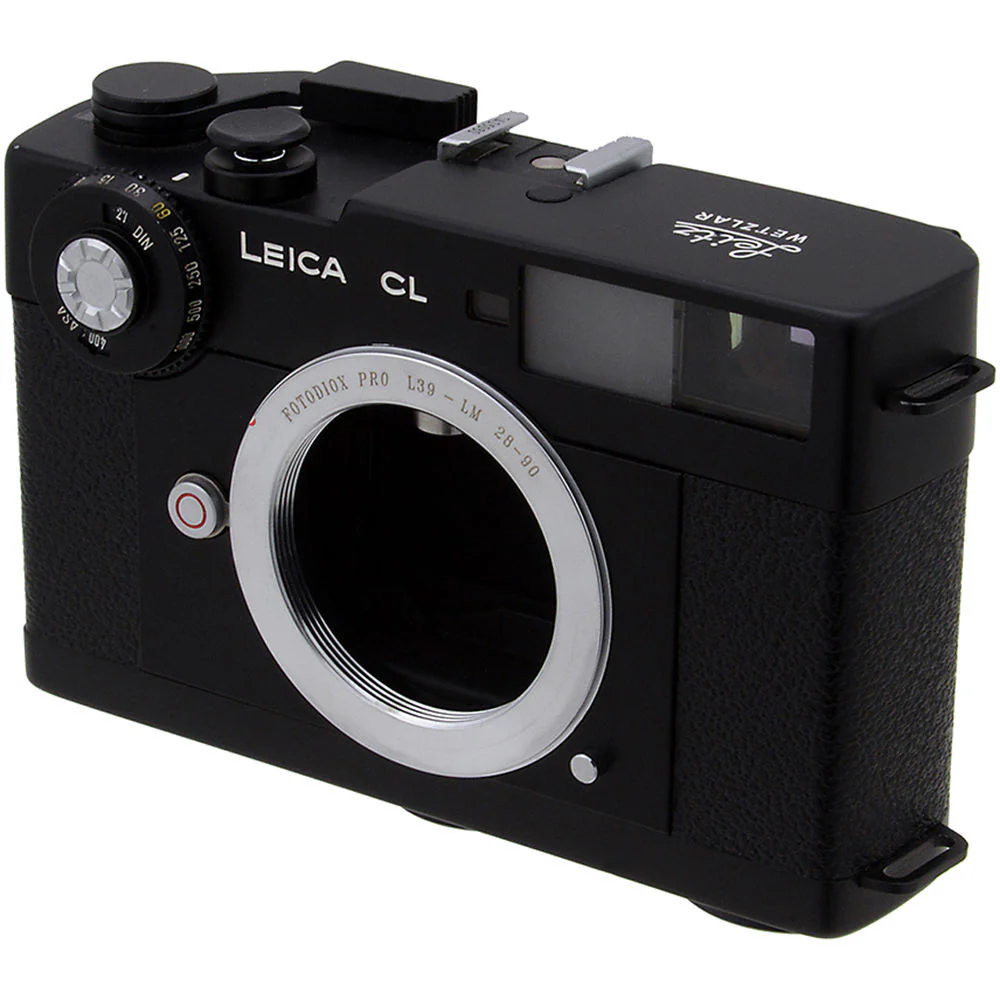 FotodioX M39 Lens to Leica M Camera Adapter (28mm/90mm Frame Lines) - Image 7
