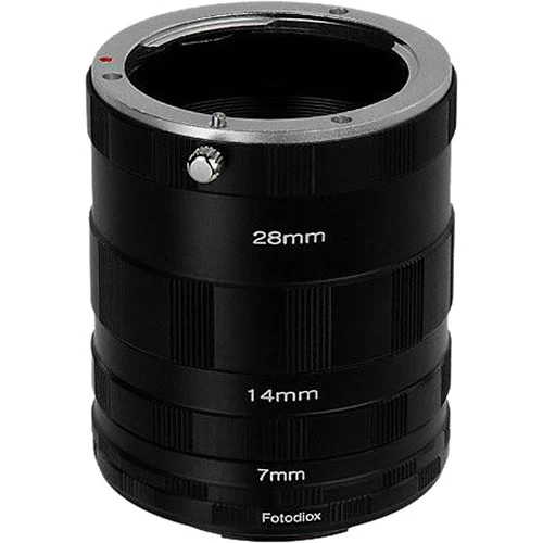 FotodioX Macro Extension Tube Set for Fujifilm X-Series Cameras: for Extreme Close-Up Photography - Image 2