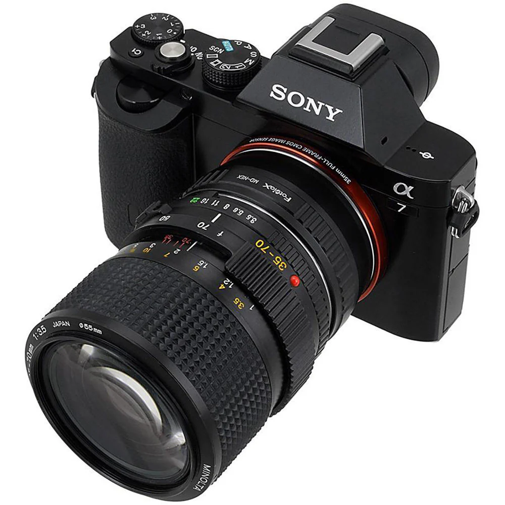 FotodioX Mount Adapter for Minolta SR/MD/MC-Mount Lens to Sony E-Mount Camera - Image 6