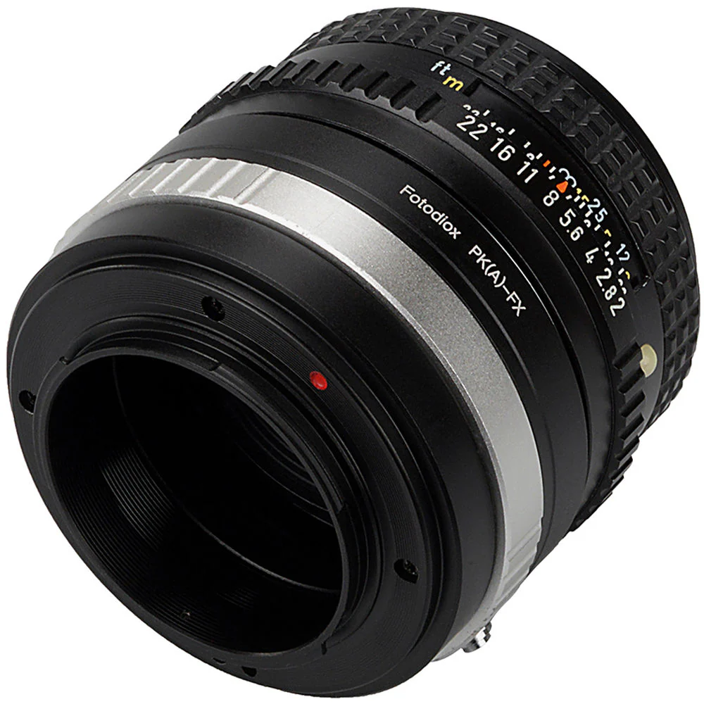 FotodioX Mount Adapter for Pentax K-Mount AF Lens to Fujifilm X Camera - Image 5