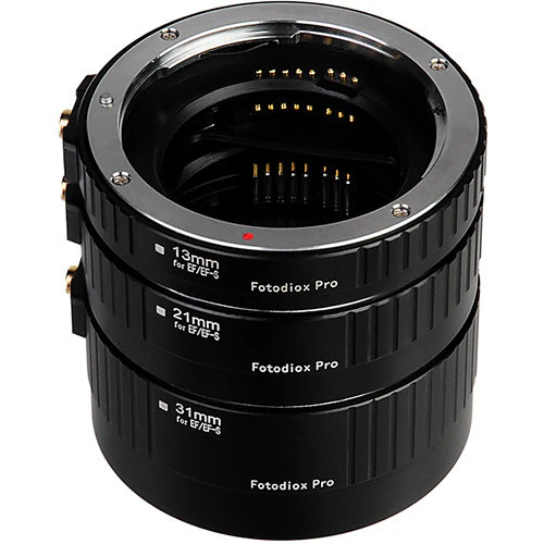 FotodioX Pro Auto Macro Extension Tube Kit for Canon EF & EF-S Lenses - Image 10