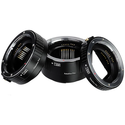 FotodioX Pro Auto Macro Extension Tube Kit for Canon EF & EF-S Lenses - Image 4