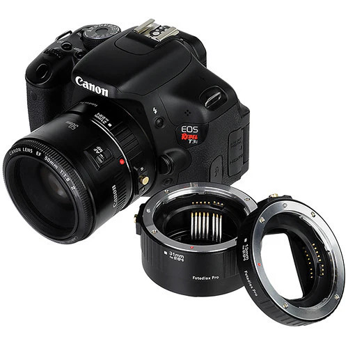 FotodioX Pro Auto Macro Extension Tube Kit for Canon EF & EF-S Lenses - Image 6