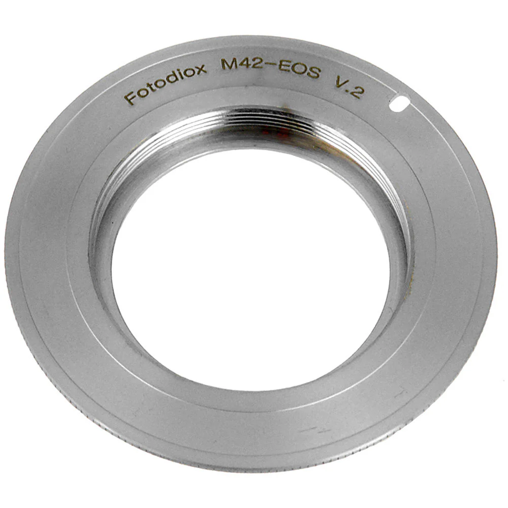 FotodioX Pro Lens Mount Adapter Compatible with M42 Type 2 Screw Mount SLR Lens to Canon EF and EF-S Mounts - Image 3