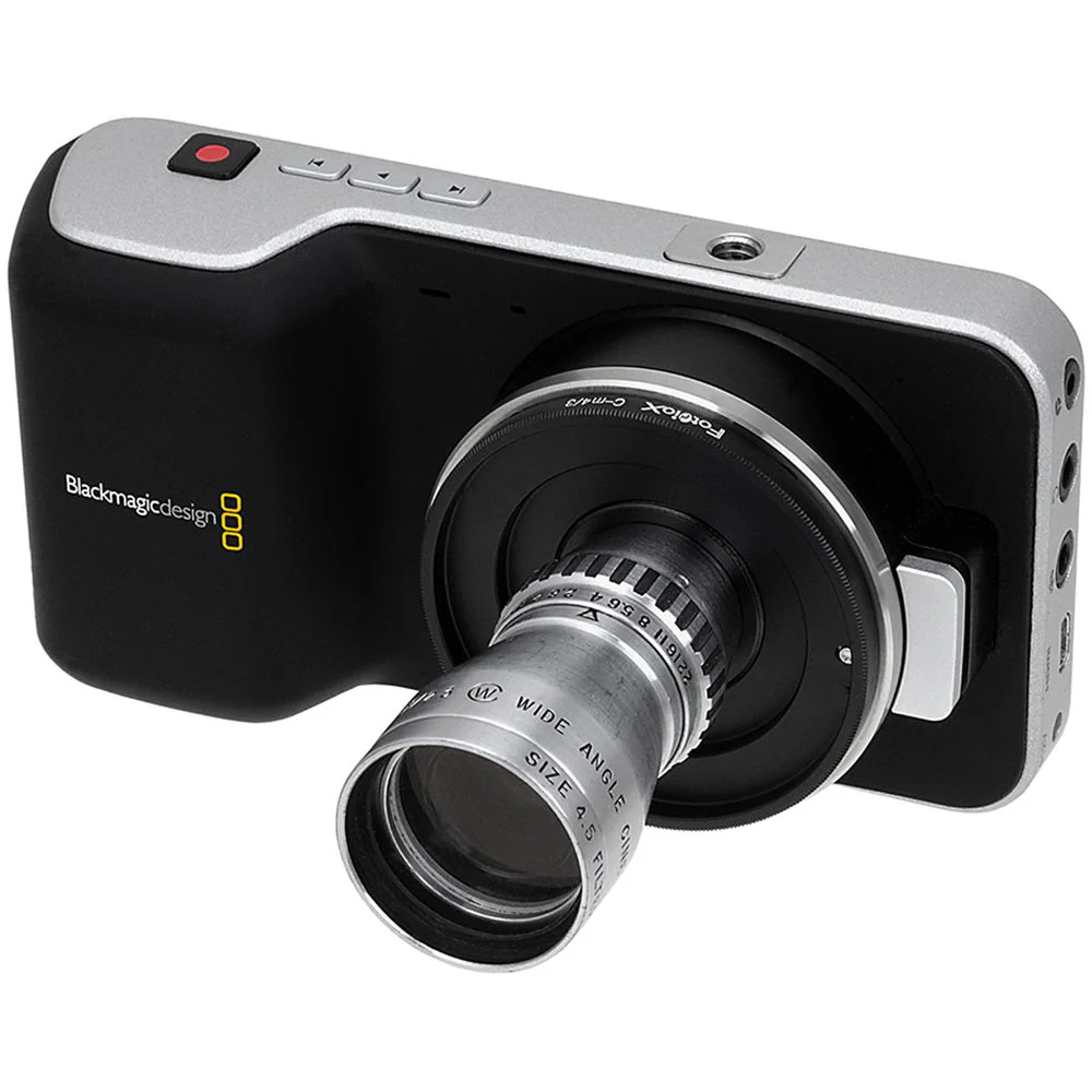 FotodioX Pro Lens Mount Adapter D-Mount Cine Lens to C-Mount Cine CCTV Camera Body (1" Screw Mount) - Image 5