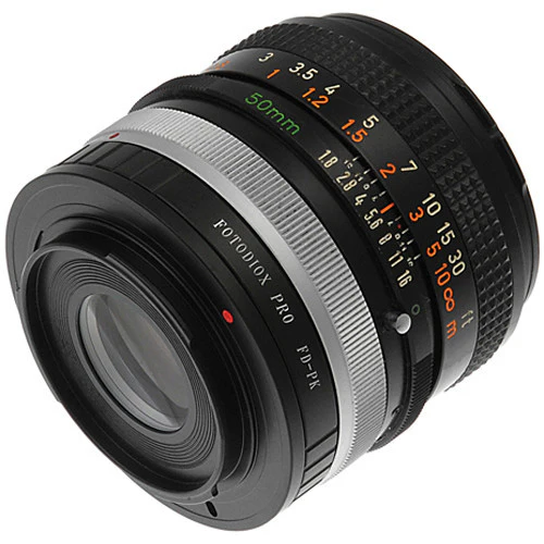 FotodioX Pro Lens Mount Adapter for Canon FD Lens to Pentax K Mount Camera - Image 9