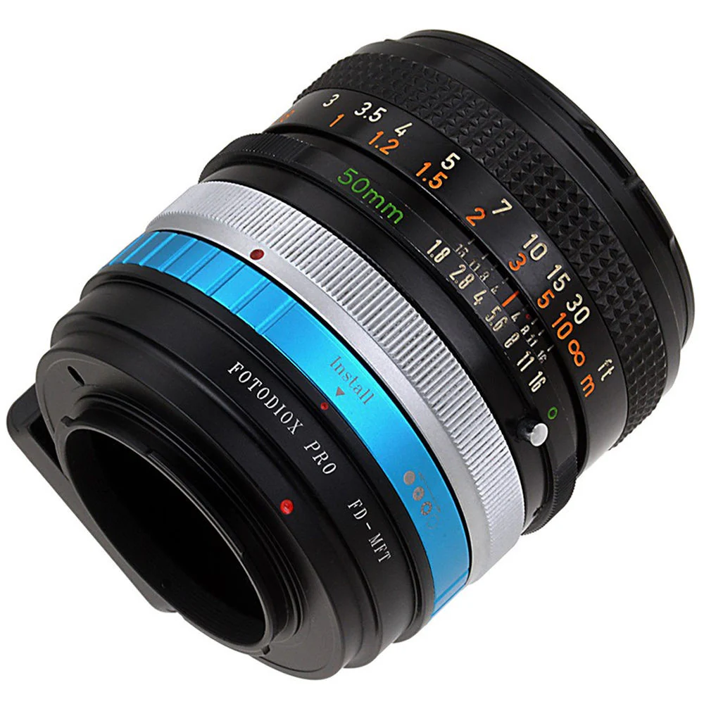 FotodioX Pro Lens Mount Adapter for Canon FD Mount Lens to Micro Four Thirds Mount Camera - Image 5