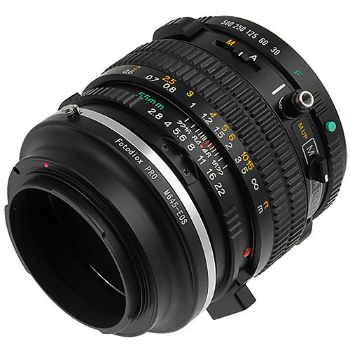 FotodioX Pro Lens Mount Adapter for Mamiya 645 Lens to Canon EF-Mount Camera - Image 5