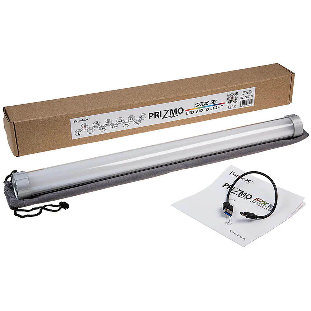FotodioX Pro Prizmo Stick 512 RGBW+T LED Light Wand - Image 6