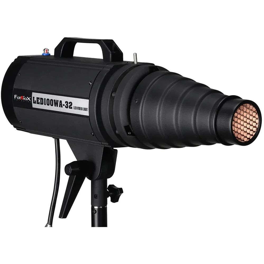 FotodioX Snoot with Grid and Gels for Bowens Mount - Image 5