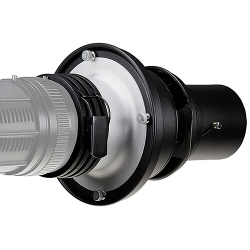 FotodioX Universal Gobo Image Projection Attachment for Profoto Bayonet Lights w/ Built-In Gobo Holder & Aperture Iris - Image 6