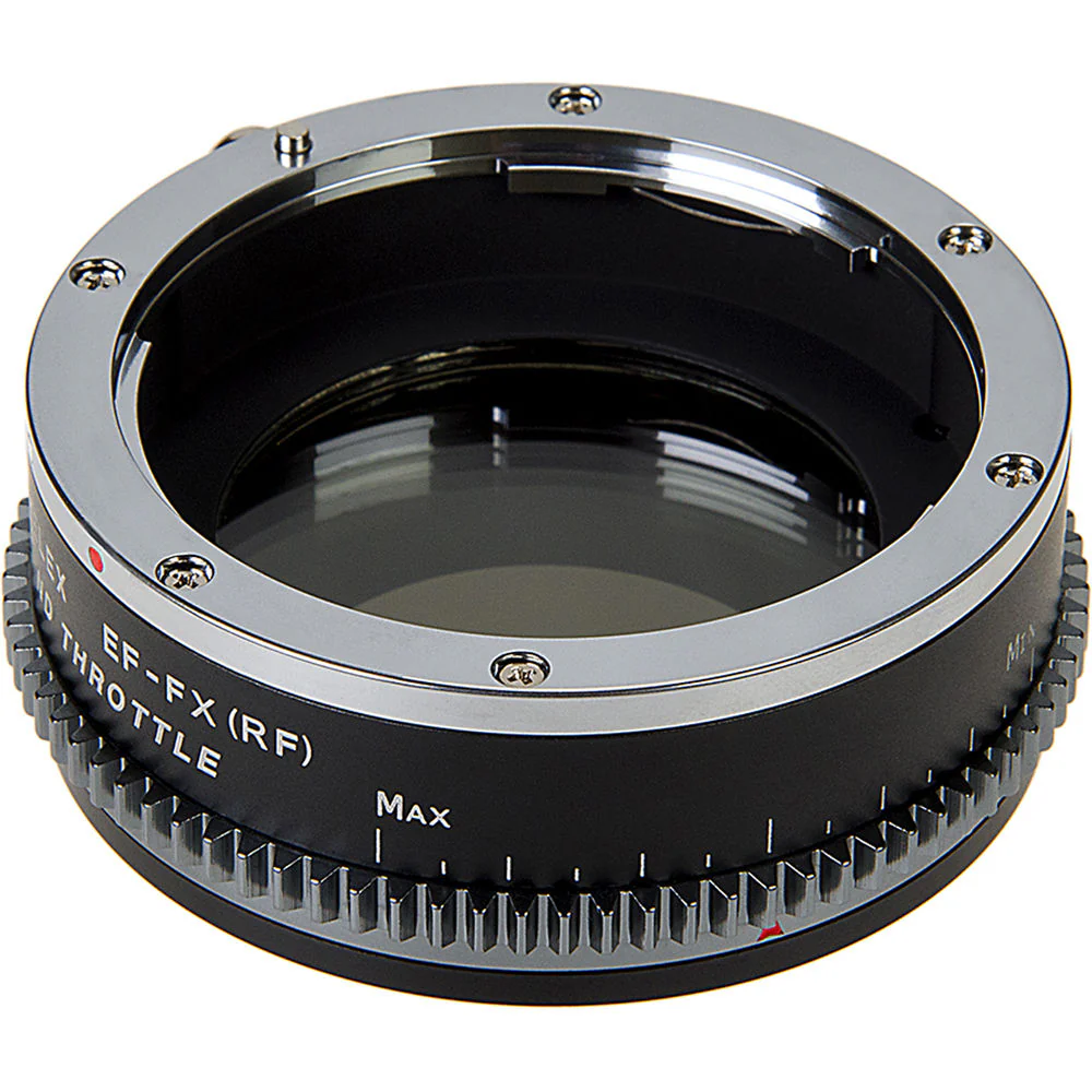FotodioX Vizelex Cine ND Throttle Lens Mount Adapter (Canon EF/EF-S Lens to FUJIFILM X Camera) - Image 2