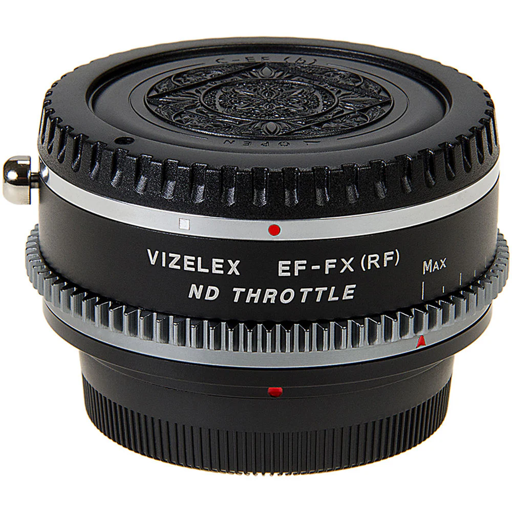FotodioX Vizelex Cine ND Throttle Lens Mount Adapter (Canon EF/EF-S Lens to FUJIFILM X Camera) - Image 4