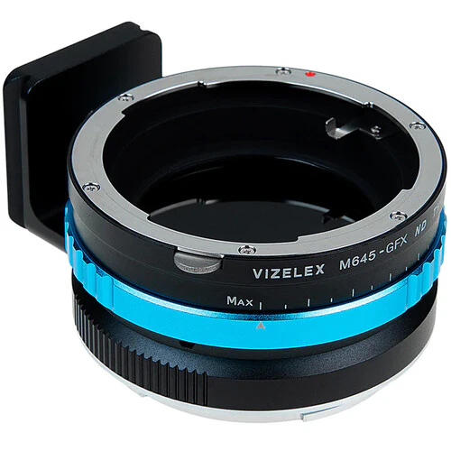 FotodioX Vizelex Cine ND Throttle Lens Mount Adapter (Mamiya 645 Lens to FUJIFILM G Camera) - Image 3