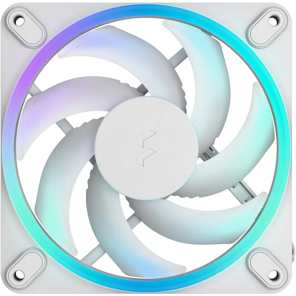 Fractal Design Momentum 12 RGB 120mm Fan (White) - Image 2