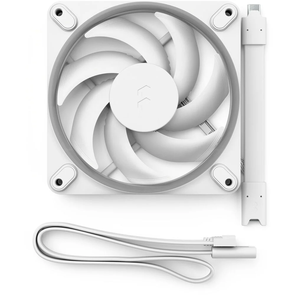 Fractal Design Momentum 12 RGB 120mm Fan (White) - Image 6