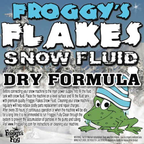 Froggys Fog Froggy's Flakes Snow Fluid (1 Gallon) - Image 2