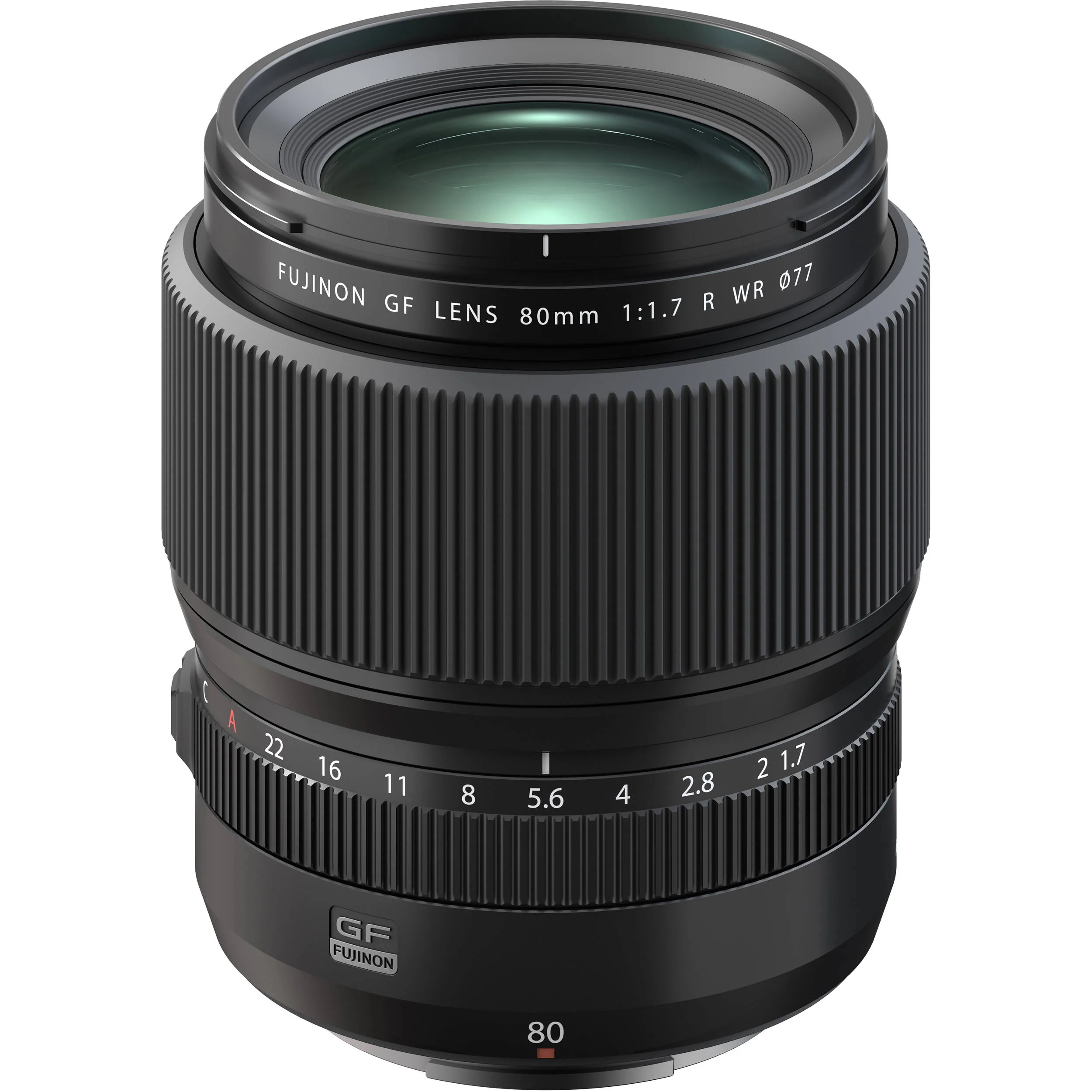 FUJIFILM GF 80mm f/1.7R WR Lens with 77mm Filter Kit - Image 2