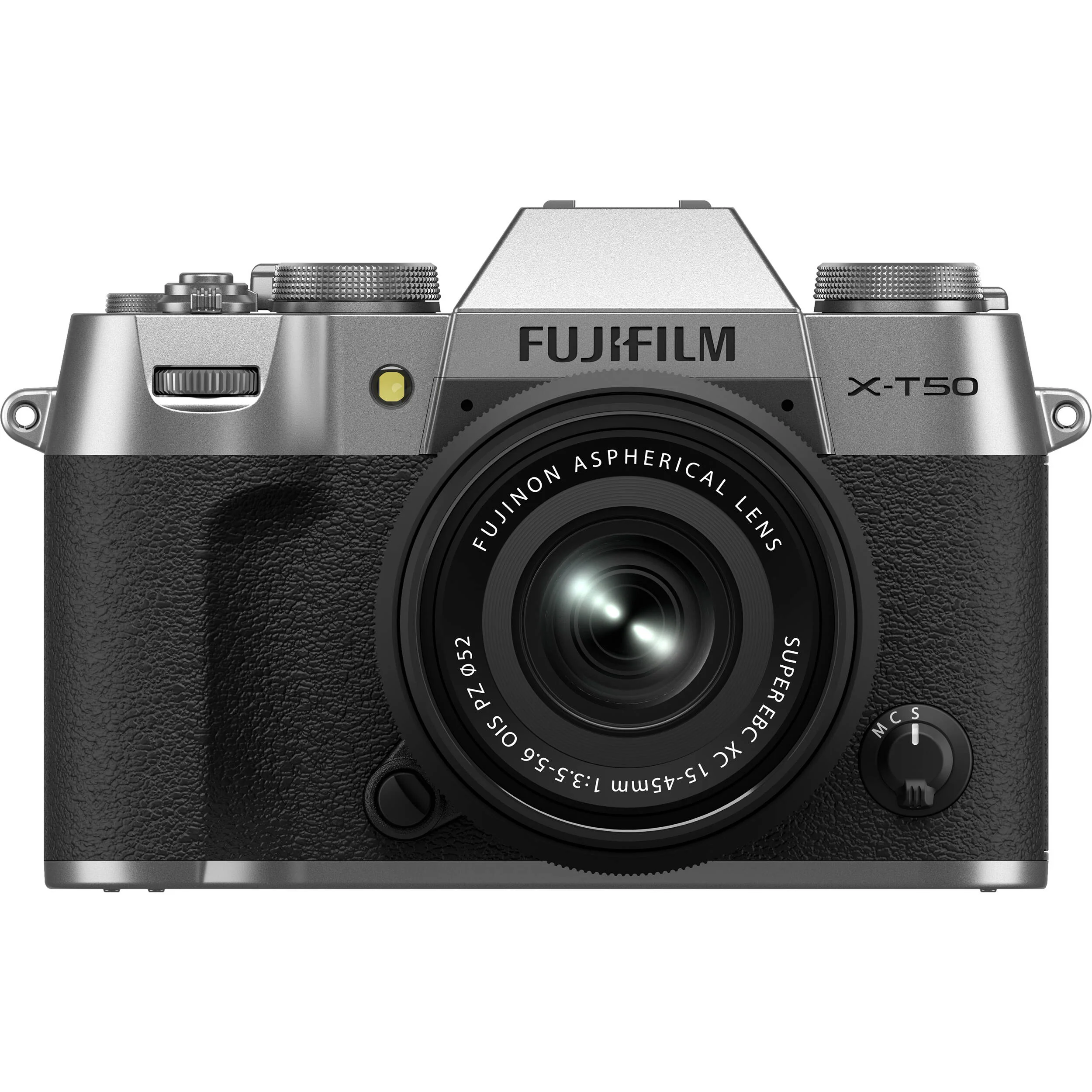 FUJIFILM X-T50 Mirrorless Camera with 15-45mm f/3.5-5.6 Lens and Basic Bundle (Silver) - Image 2