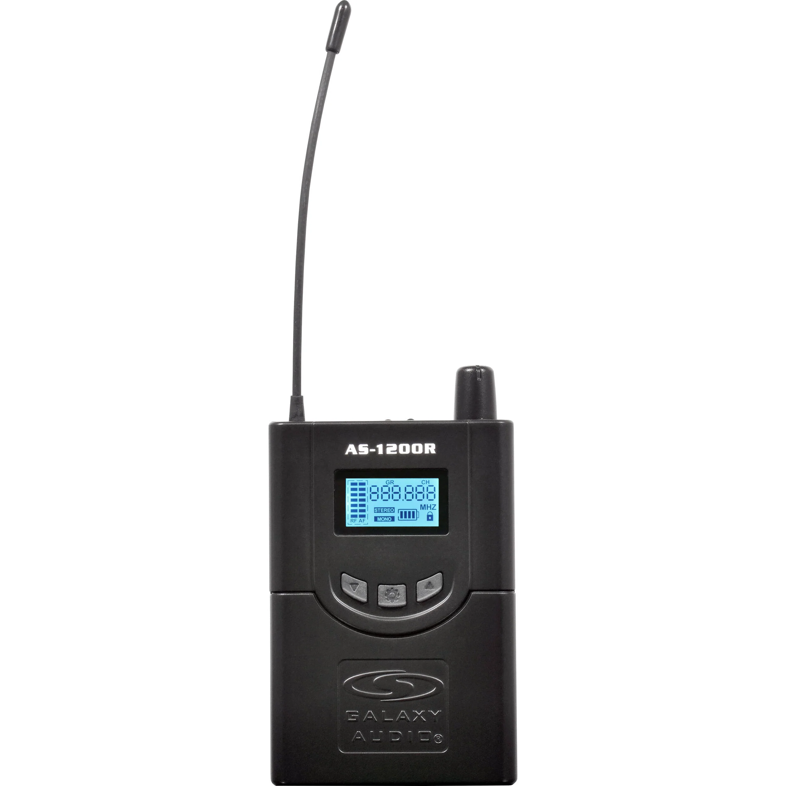 Galaxy Audio AS-1200 Band Pack Wireless In-Ear Monitor System with 4 Receivers & EB4 Earbuds (P4: 470 to 494 MHz) - Image 6