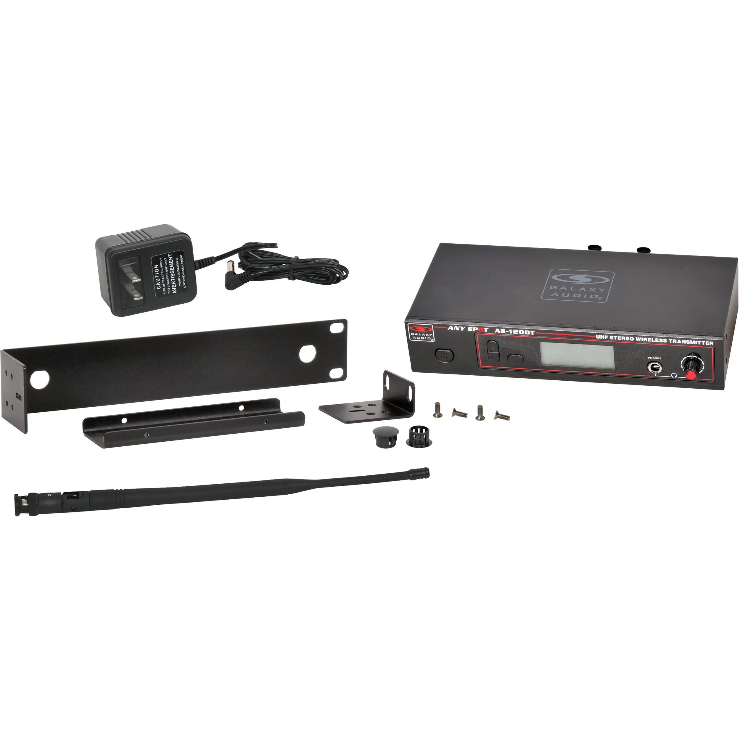 Galaxy Audio AS-1200T Wireless Transmitter for In-Ear Monitor System (D: 584 to 607 MHz) - Image 2