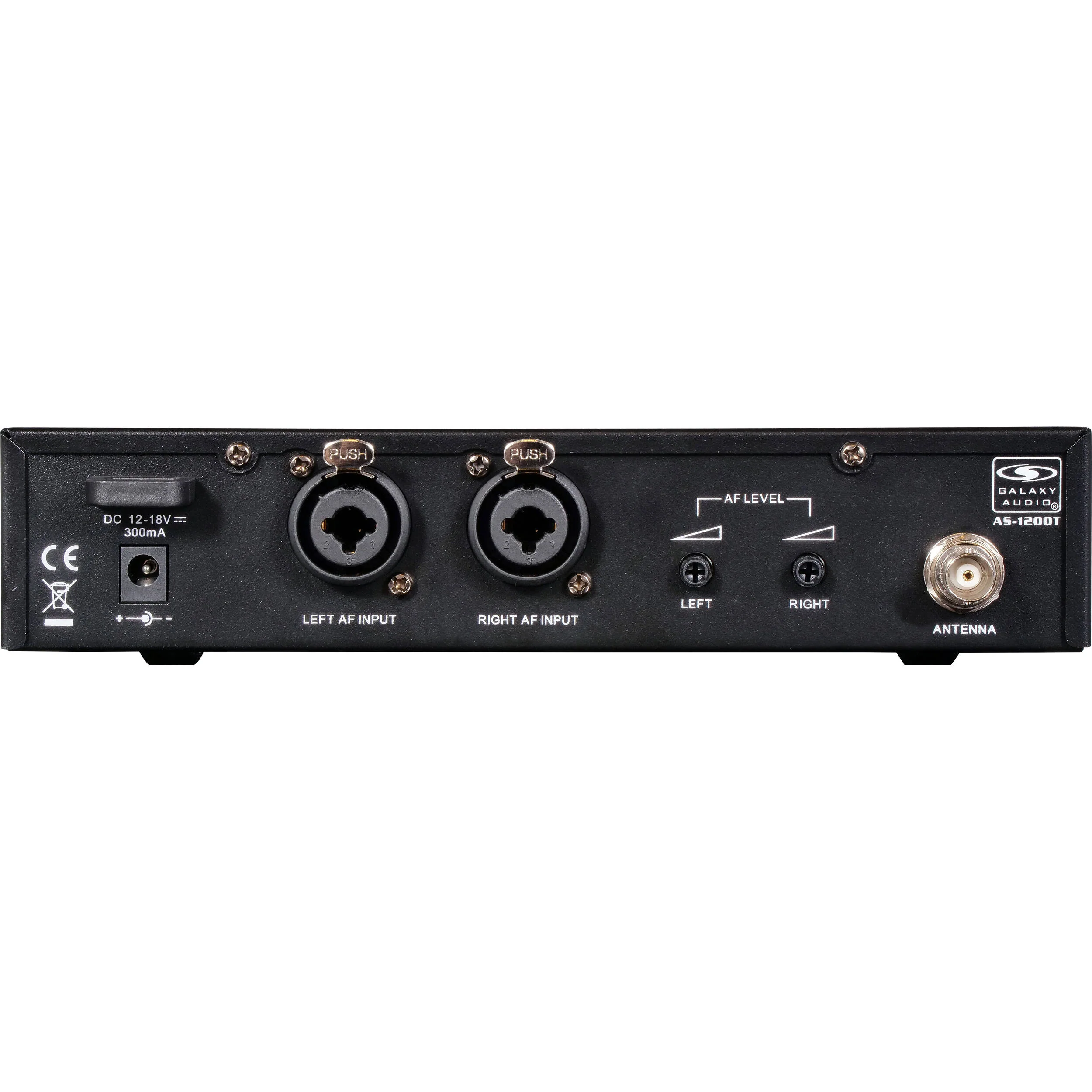 Galaxy Audio AS-1200T Wireless Transmitter for In-Ear Monitor System (D: 584 to 607 MHz) - Image 4