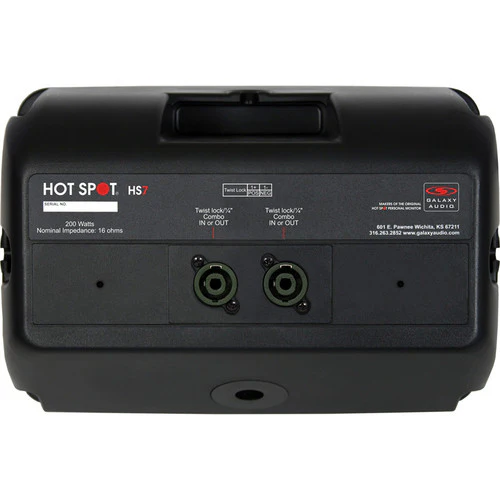 Galaxy Audio Hot Spot 7 Compact Vocal Monitor Speaker - Image 3