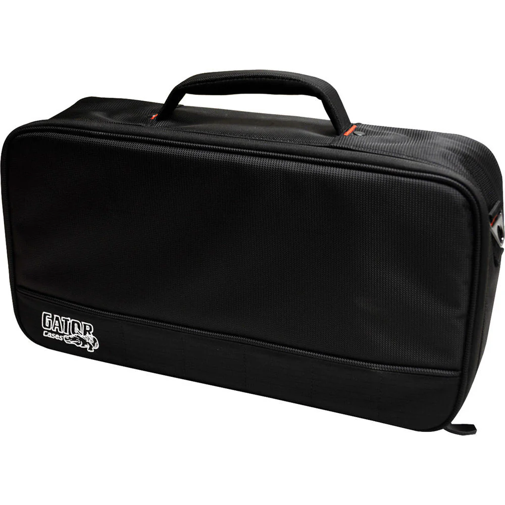 Gator Cases Aluminum Pedalboard with Carry Case (Orange, Small) - Image 5