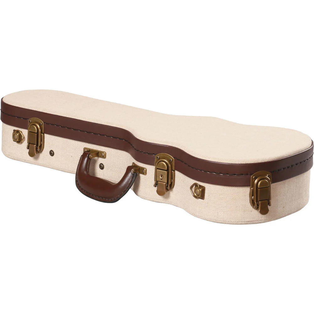 Gator Cases Deluxe Wood Case for Soprano Style Ukulele (Beige) - Image 5