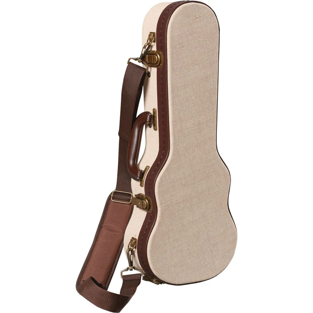Gator Cases Deluxe Wood Case for Soprano Style Ukulele (Beige) - Image 7