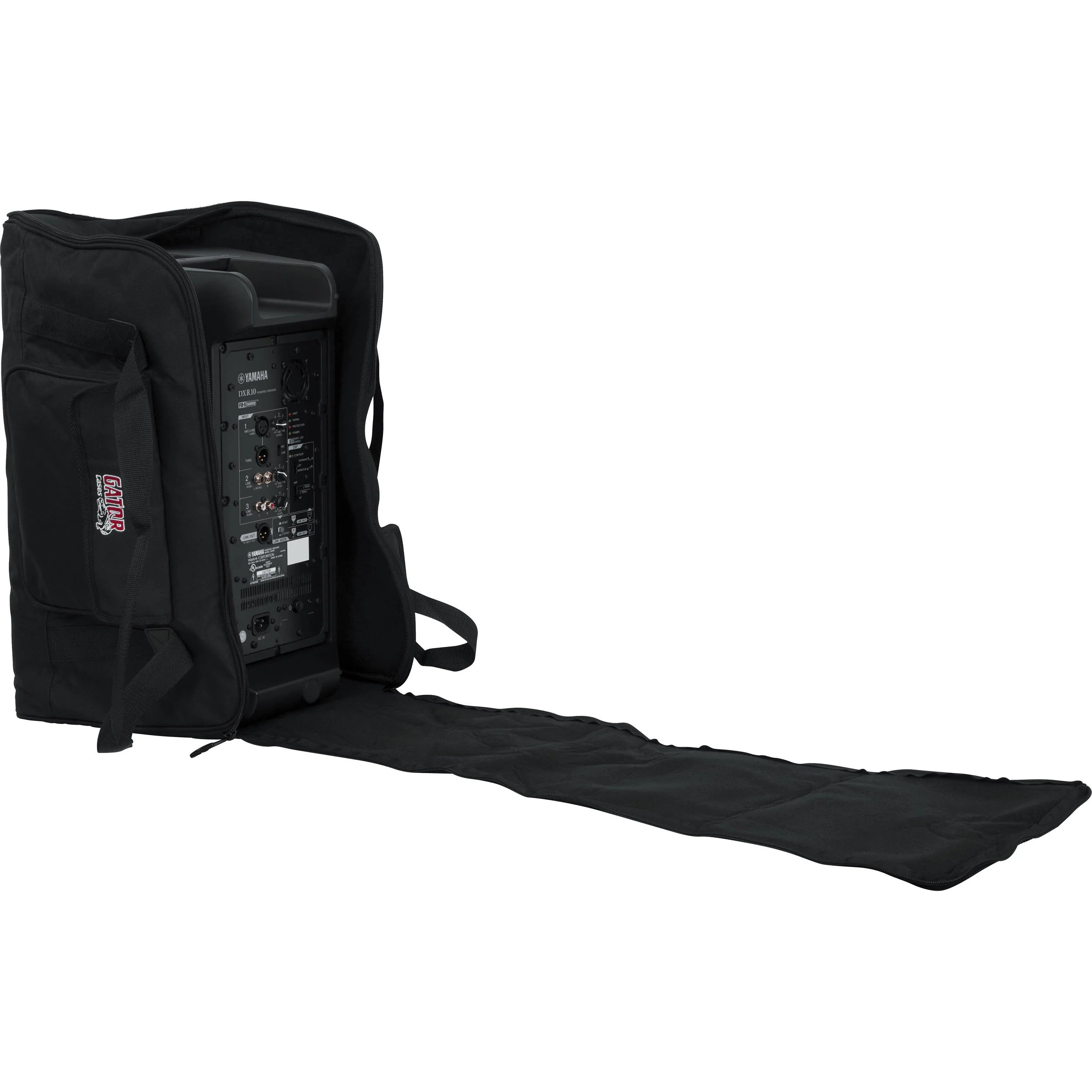 Gator Cases GPA-TOTE10 10" Speaker Tote Kit with Stand, Cable, and Fastener Straps - Image 11