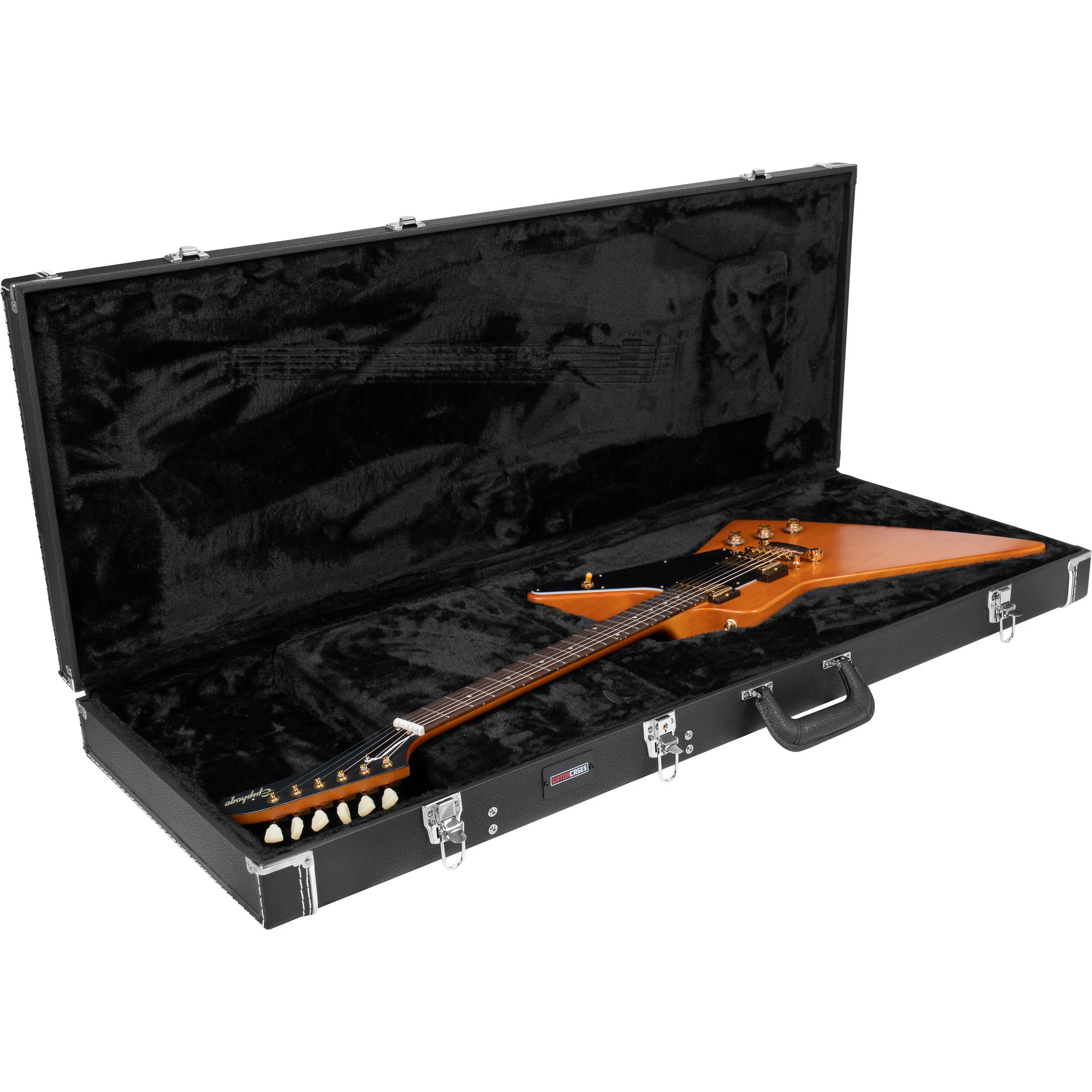 Gator Deluxe Wood Guitar Case for Explorer Guitars - Image 5