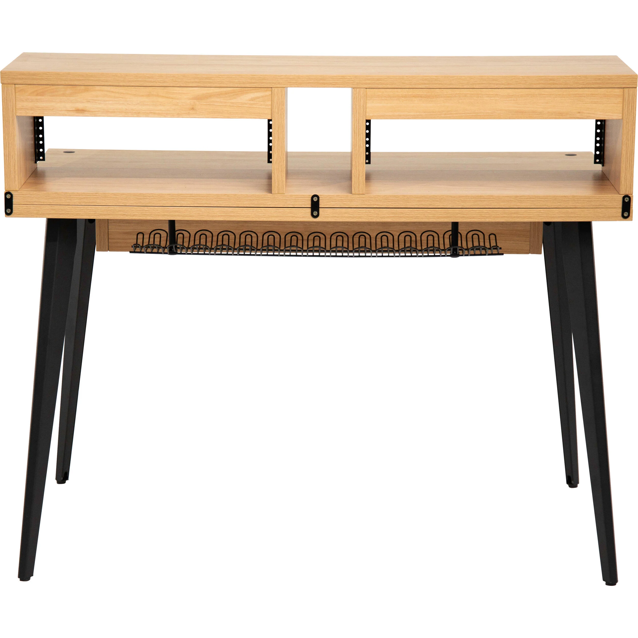 Gator Elite Furniture Series Main Desk (Natural Maple Matte) - Image 6