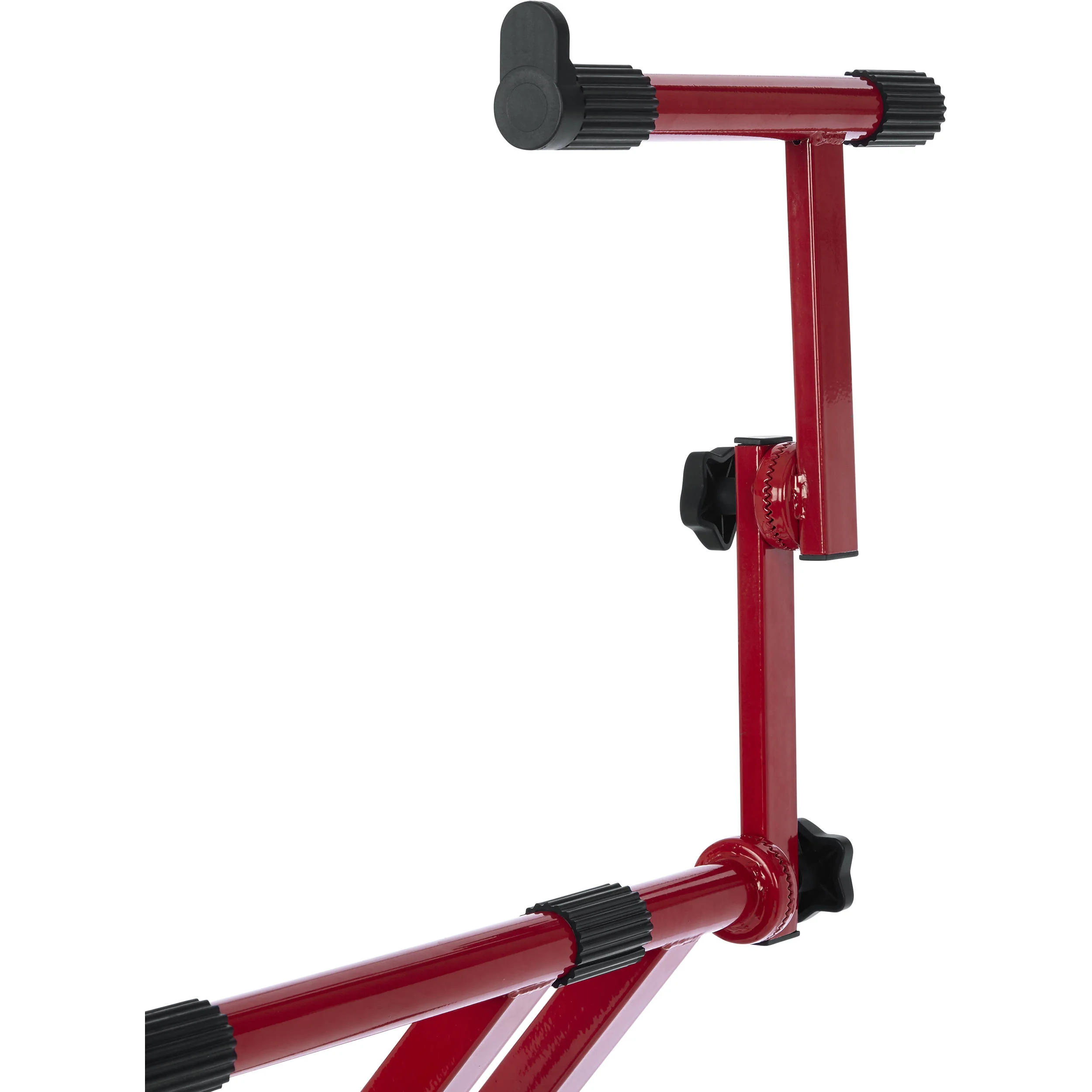 Gator Frameworks Deluxe 2-Tier X-Style Keyboard Stand (Red) - Image 5