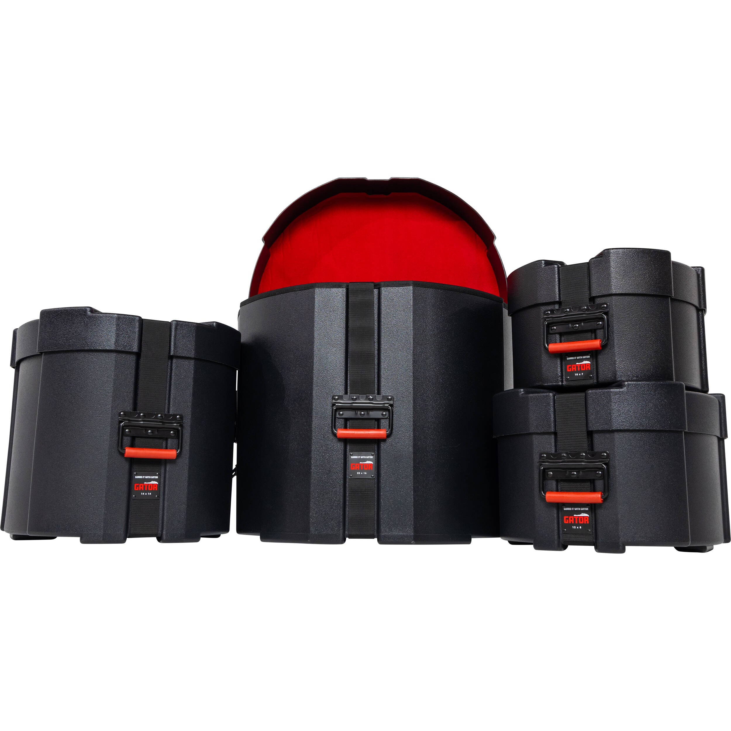 Gator Grooves Roto-Molded 4-Pack Jazz Fusion Drum Case - Image 3