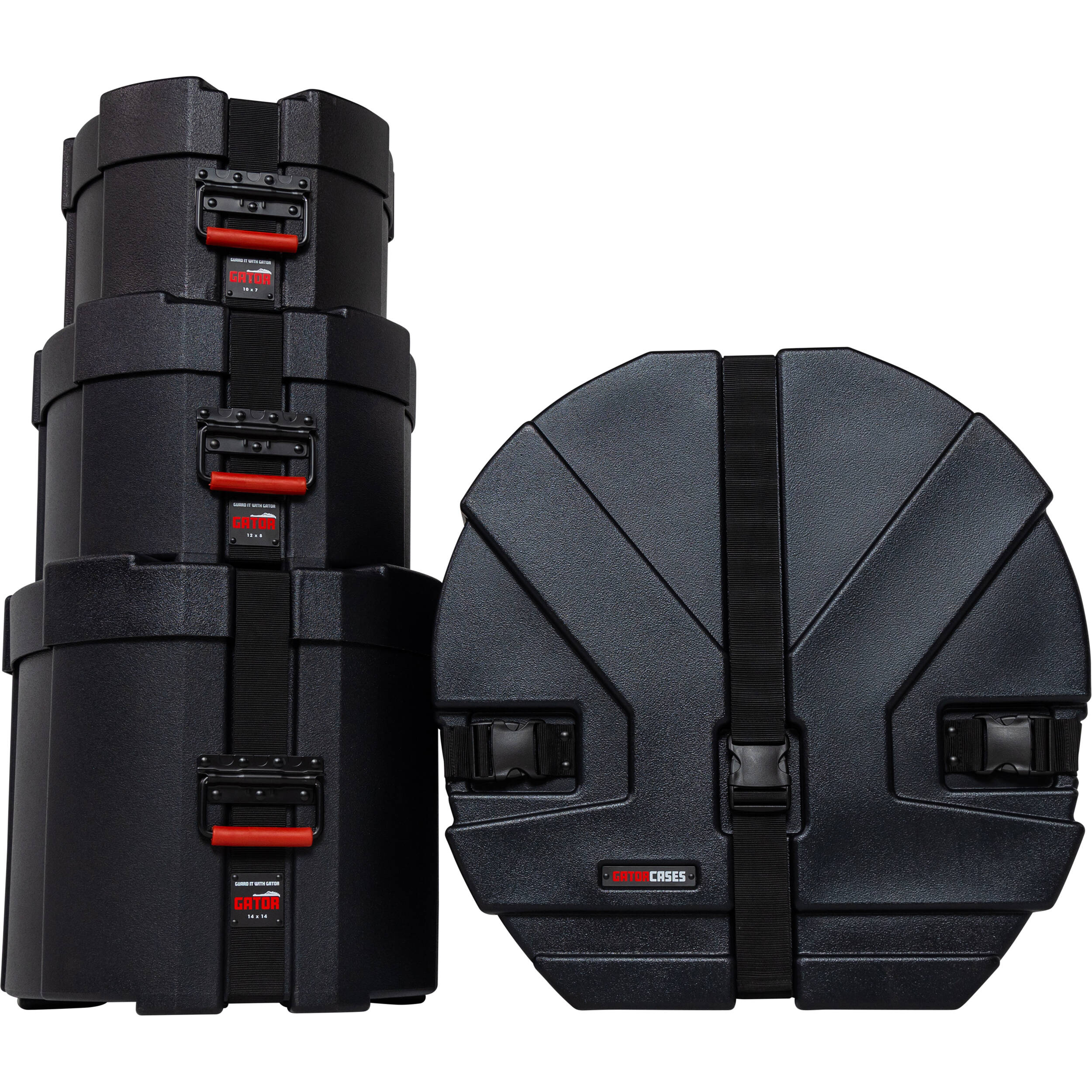 Gator Grooves Roto-Molded 4-Pack Jazz Fusion Drum Case - Image 4
