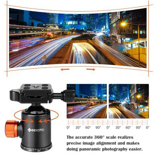 GEEKOTO AT24EVO Compact Aluminum Tripod - Image 12