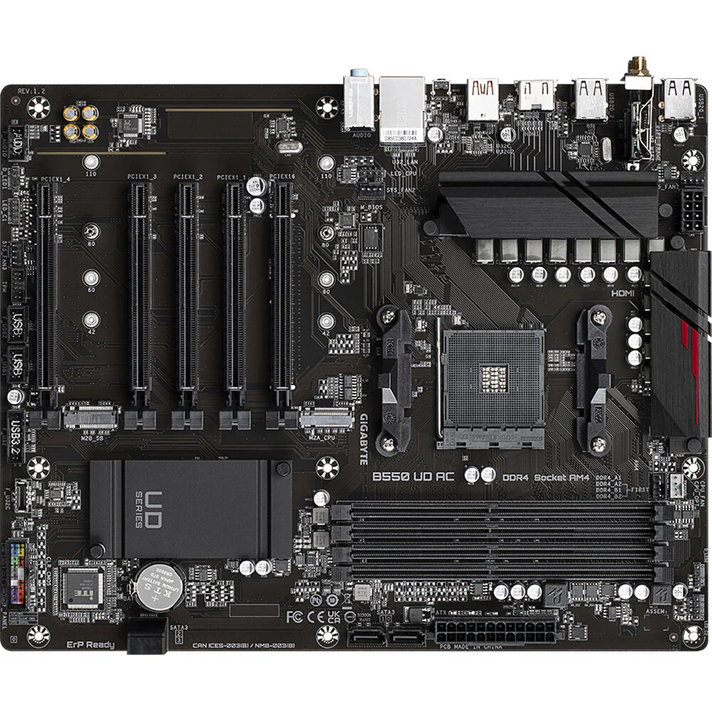 Gigabyte B550 UD AC ATX AM4 Motherboard - Image 4