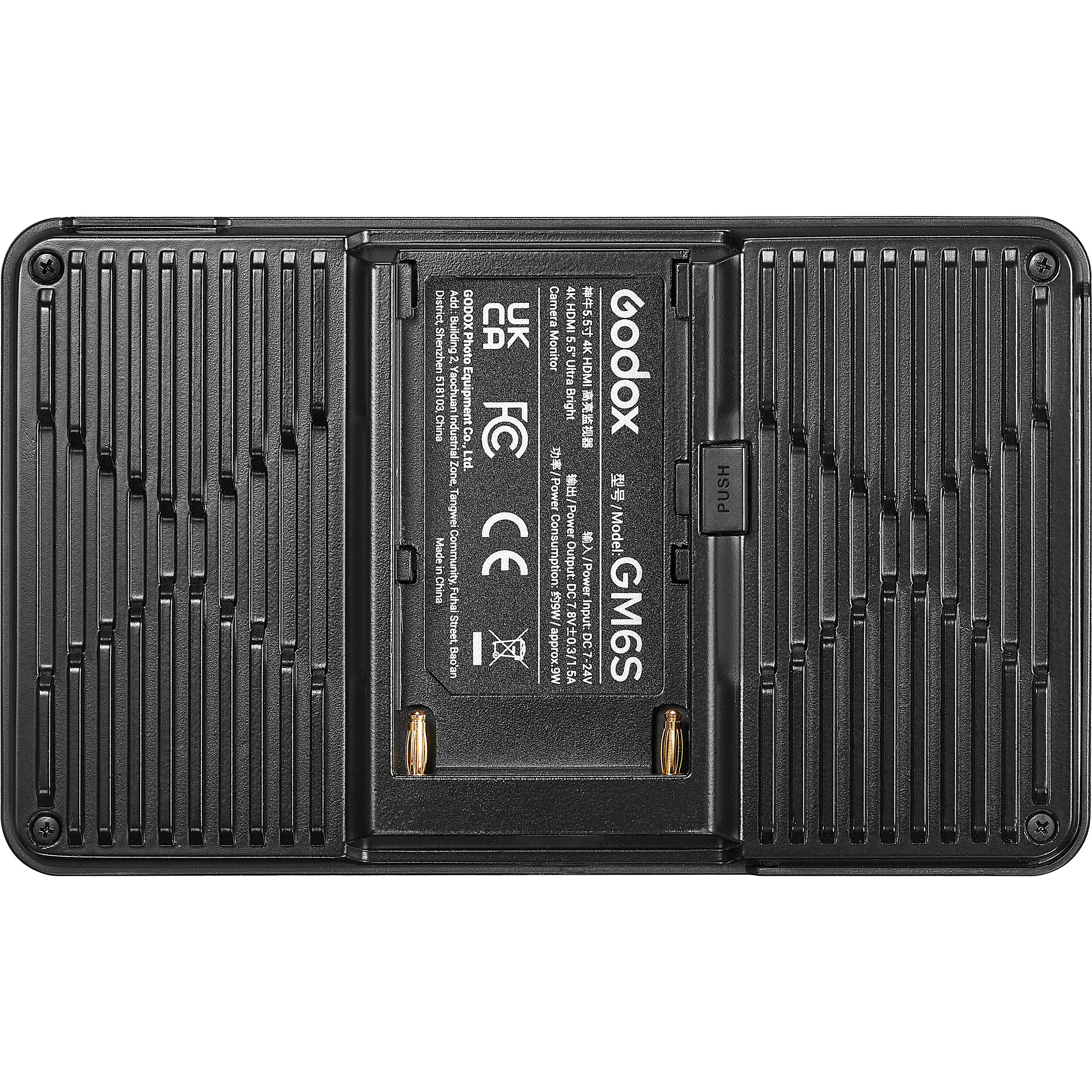 Godox GM6S 5.5" 4K HDMI Touchscreen Ultrabright On-Camera Monitor - Image 2