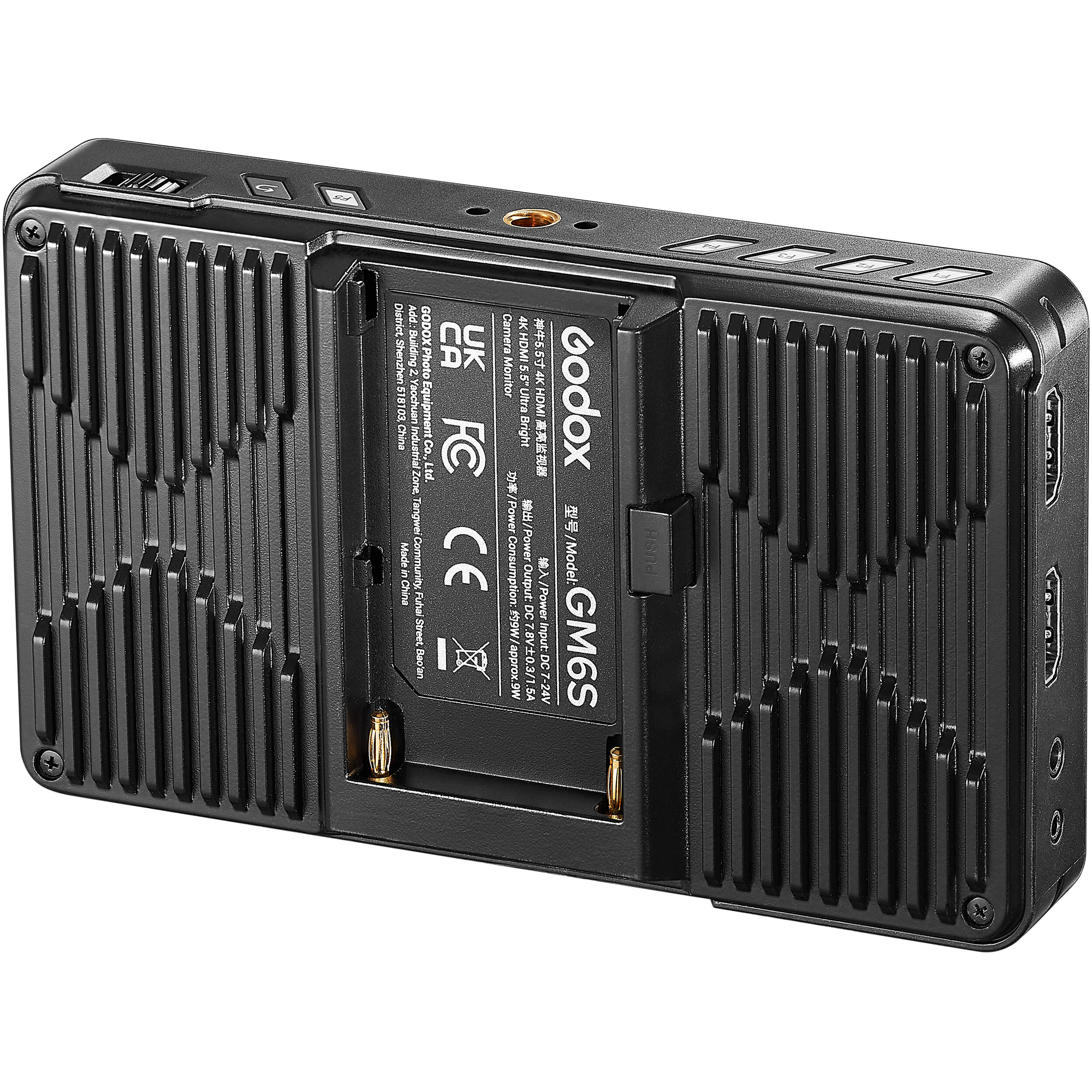 Godox GM6S 5.5" 4K HDMI Touchscreen Ultrabright On-Camera Monitor - Image 3